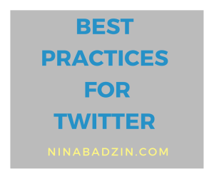graphic reading best practices for Twitter