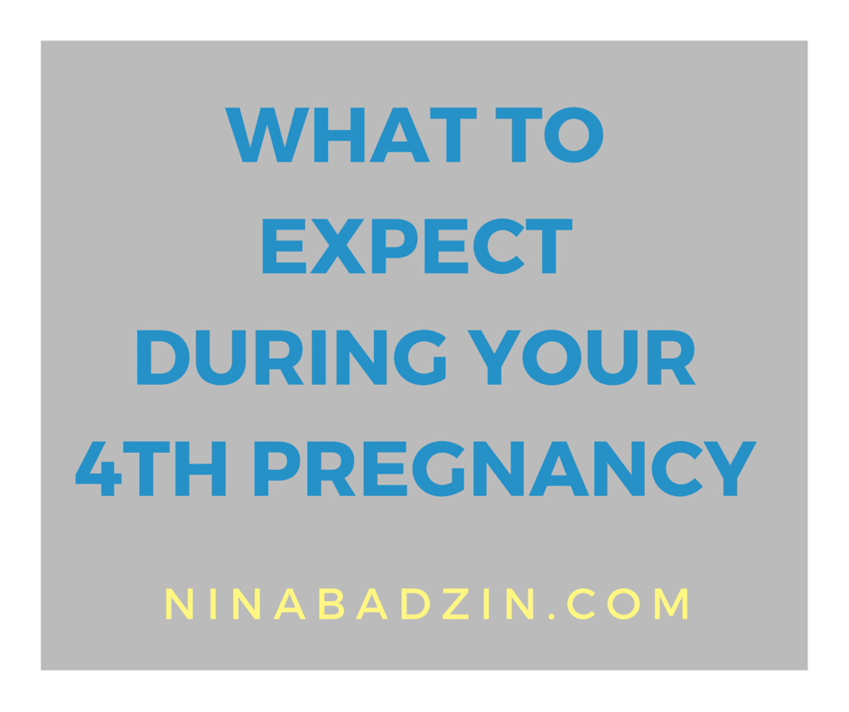 what to expect fourth pregnancy