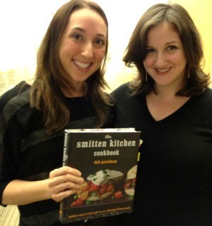 photo of me and deb on her book tour Smitten Kitchen