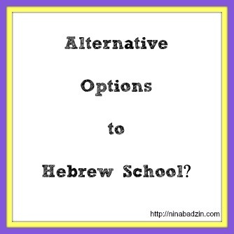 Alternative Options To Hebrew School