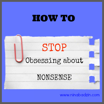 trick to stop obsessing