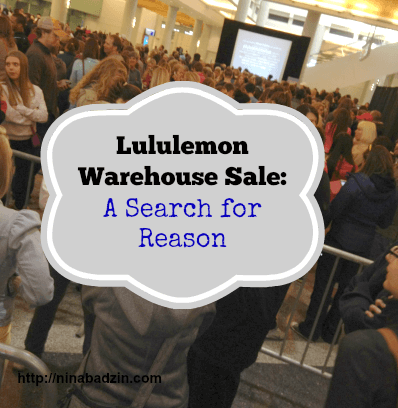 lululemon 2019 warehouse sale