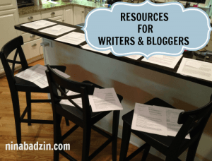 resources for writers and bloggers