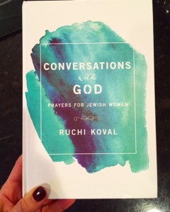 Conversations with G-D Ruchi Koval Giveaway on Nina Badzin's Blog