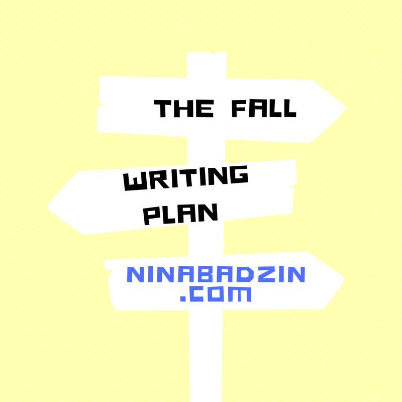 The Fall Writing Plan