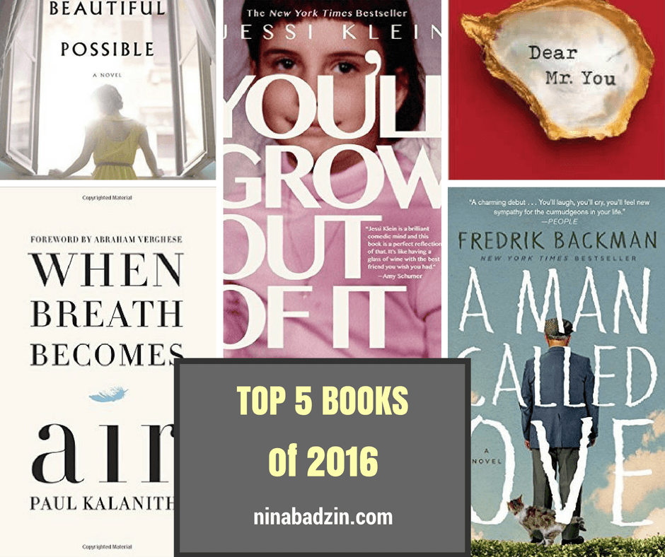 top five books of 2016