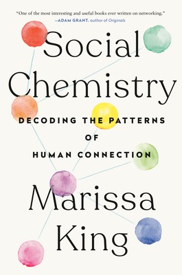 book cover social chemistry with colorful dots