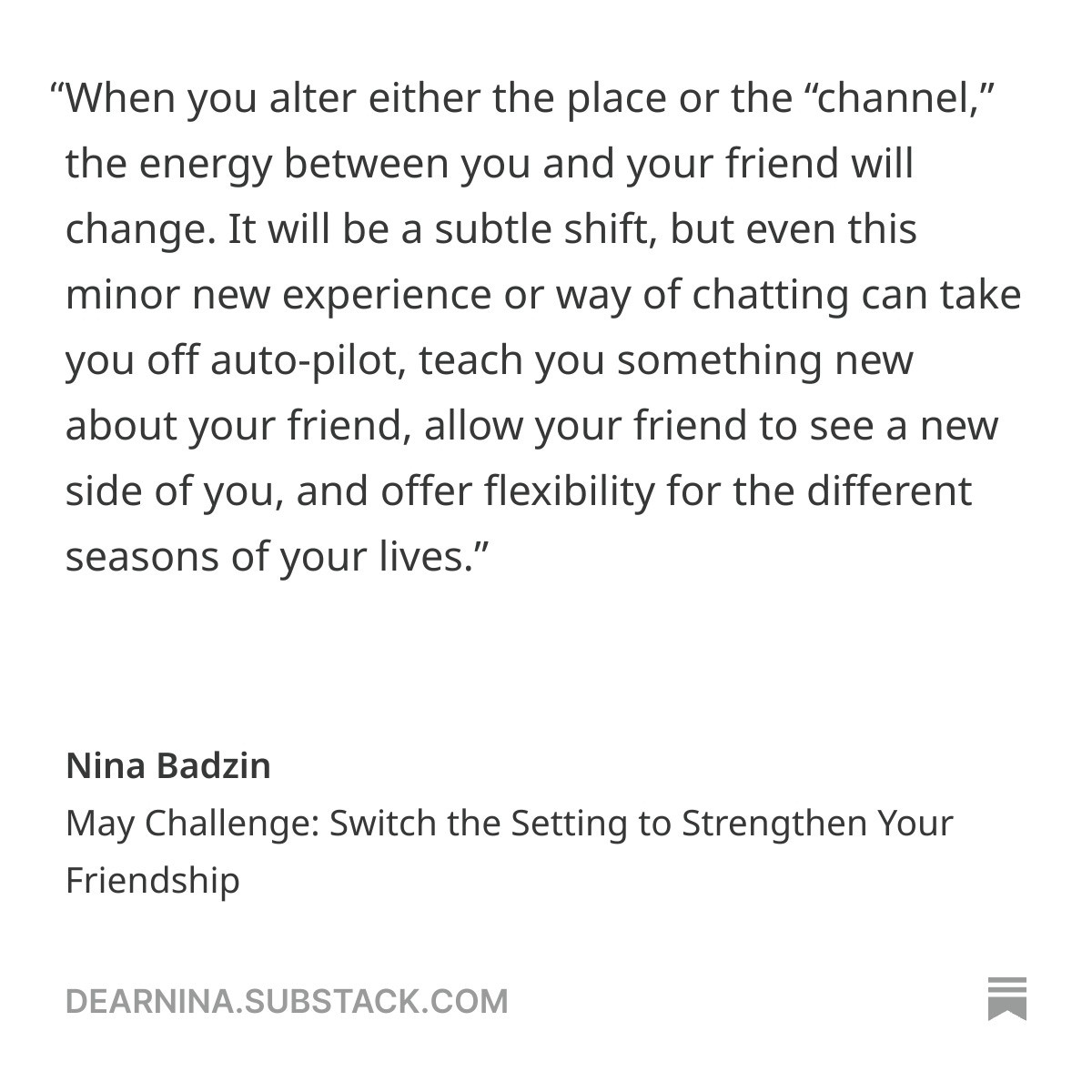 quote on changing friendships 