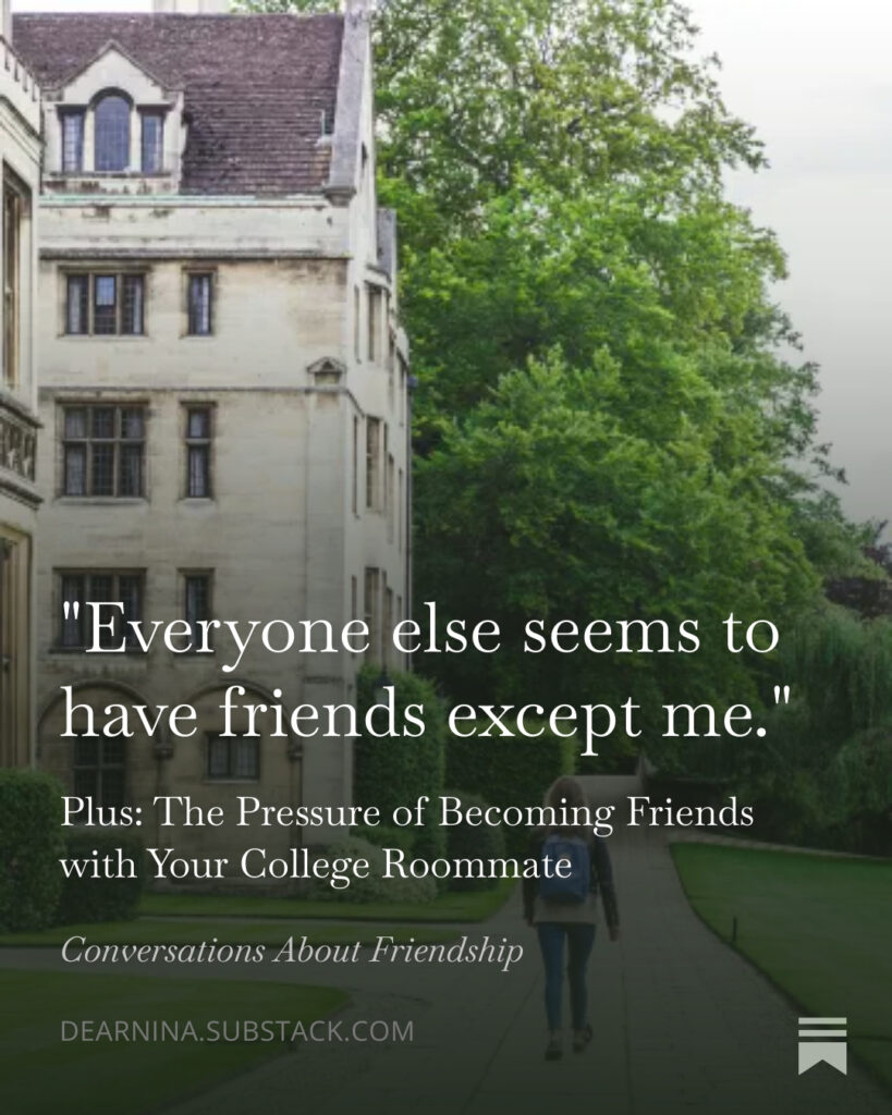 Clg Friend #177 - The Myth of Instant College Friends